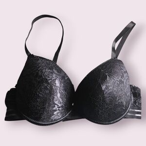 Elegant Black Lace Bra